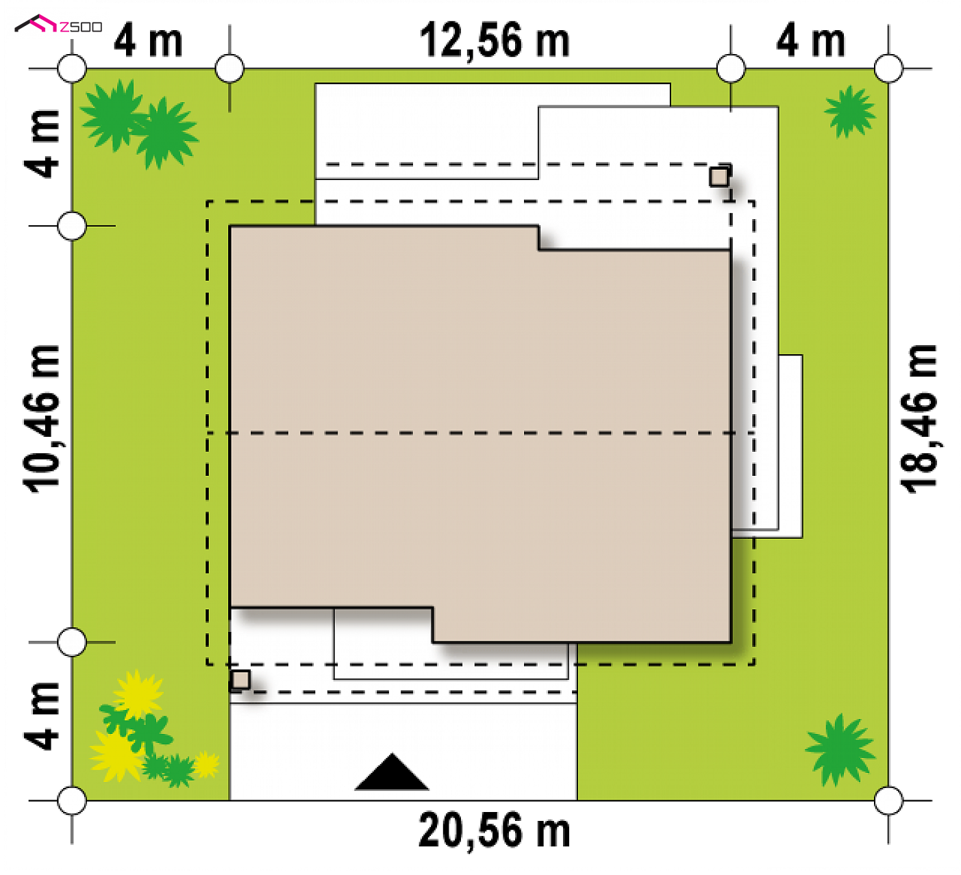 Mājas projekts - Nelielas mājas projekts - Z316