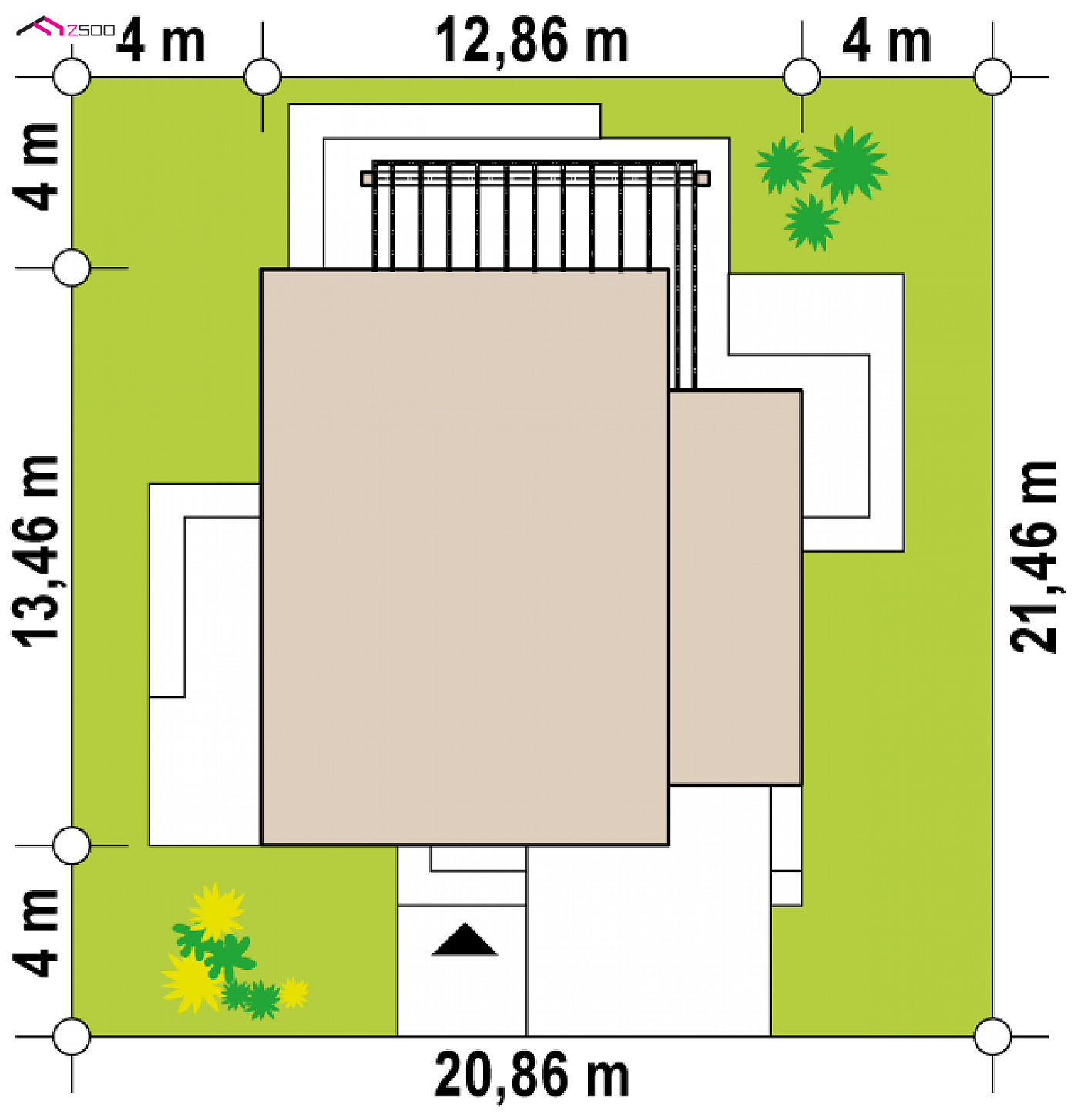 Mājas projekts - Divstāvu māju projekts - Zx91