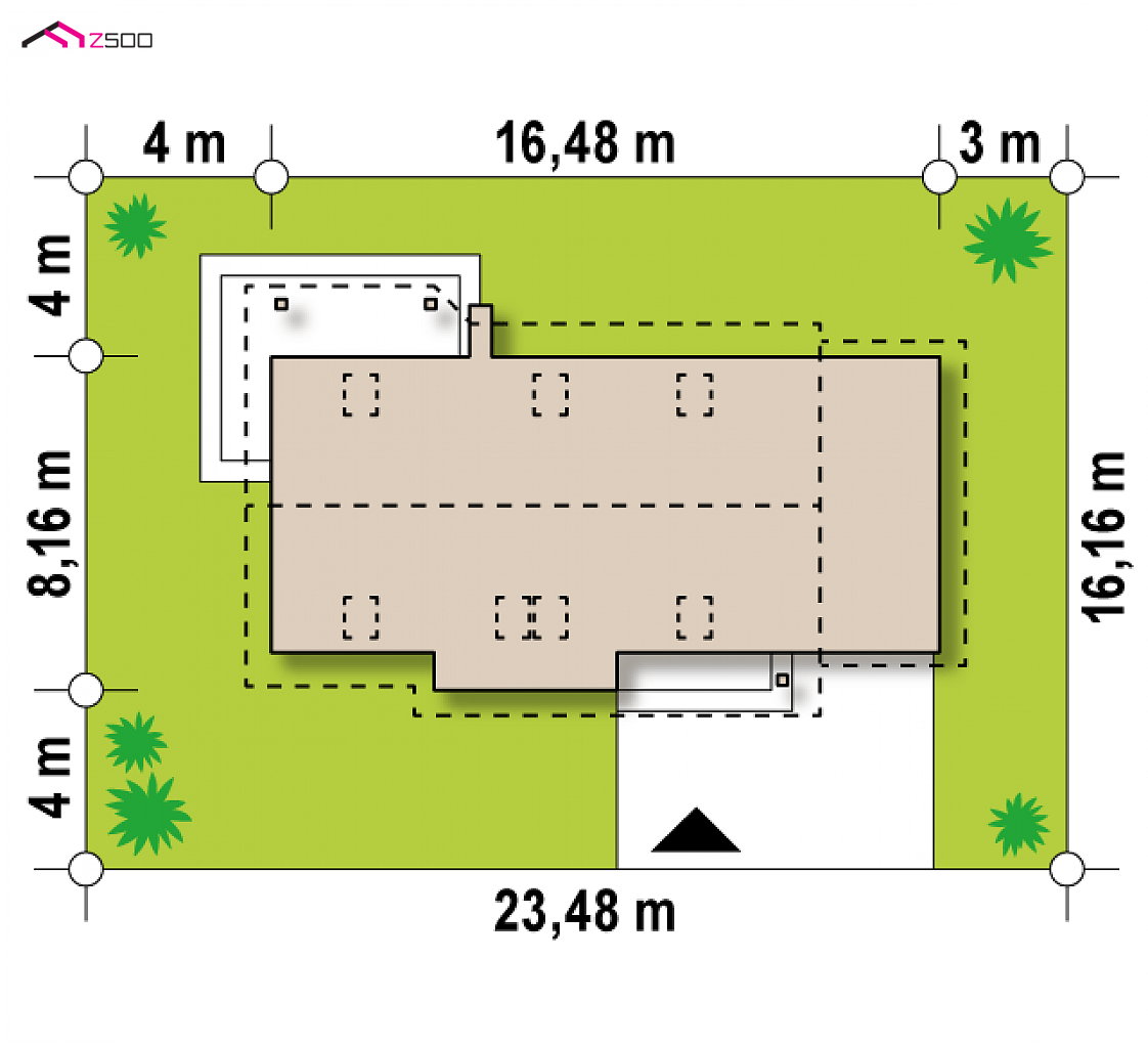 Mājas projekts Z79 GP NF40 - Wersja projektu w standardzie NF40