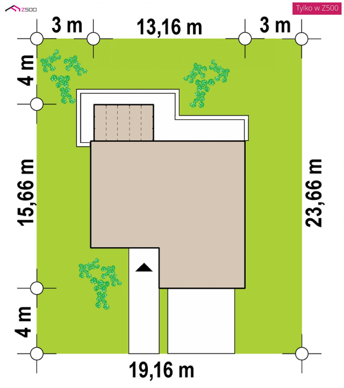 Mājas projekts - Divstāvu mājas projekts - Z450 D