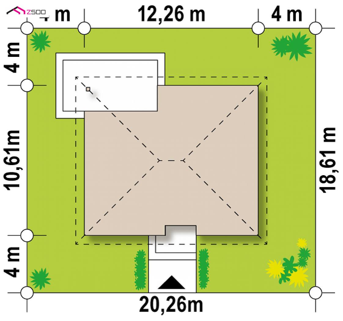 Mājas projekts Z273 NF40 - Wersja projektu w standardzie NF40