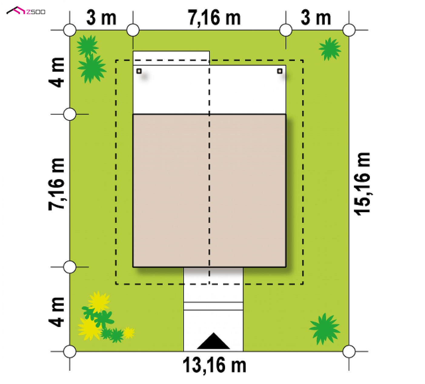 Mājas projekts - Mazas mājas projekts - Z361