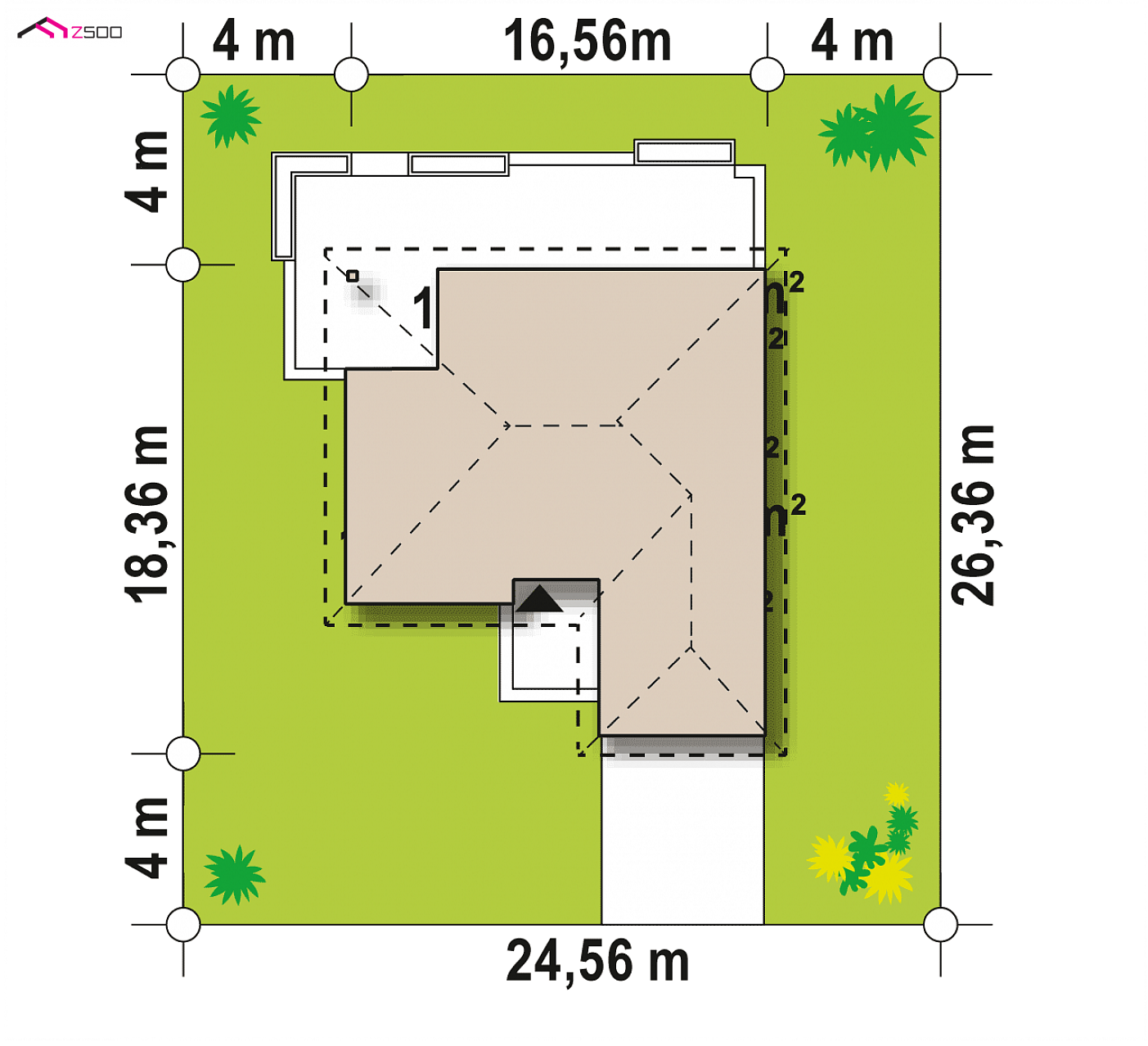 Mājas projekts - Wersja projektu w standardzie NF40