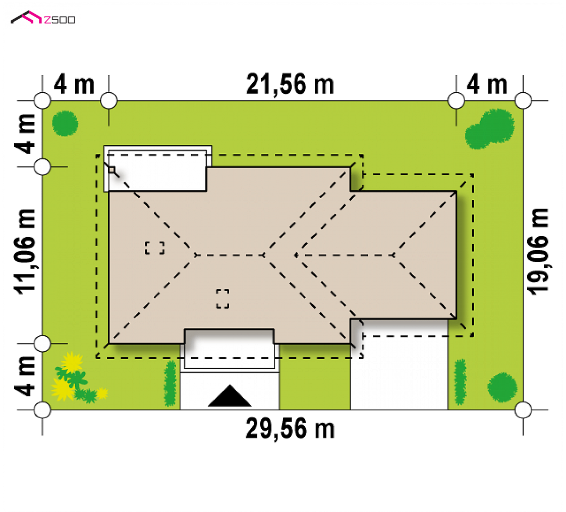 Mājas projekts Z35 NF40 - Wersja projektu w standardzie NF40