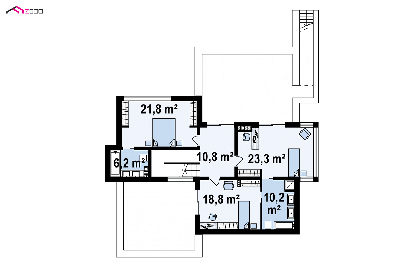 Mājas projekts - Luksusa mājas projekts - Zr17