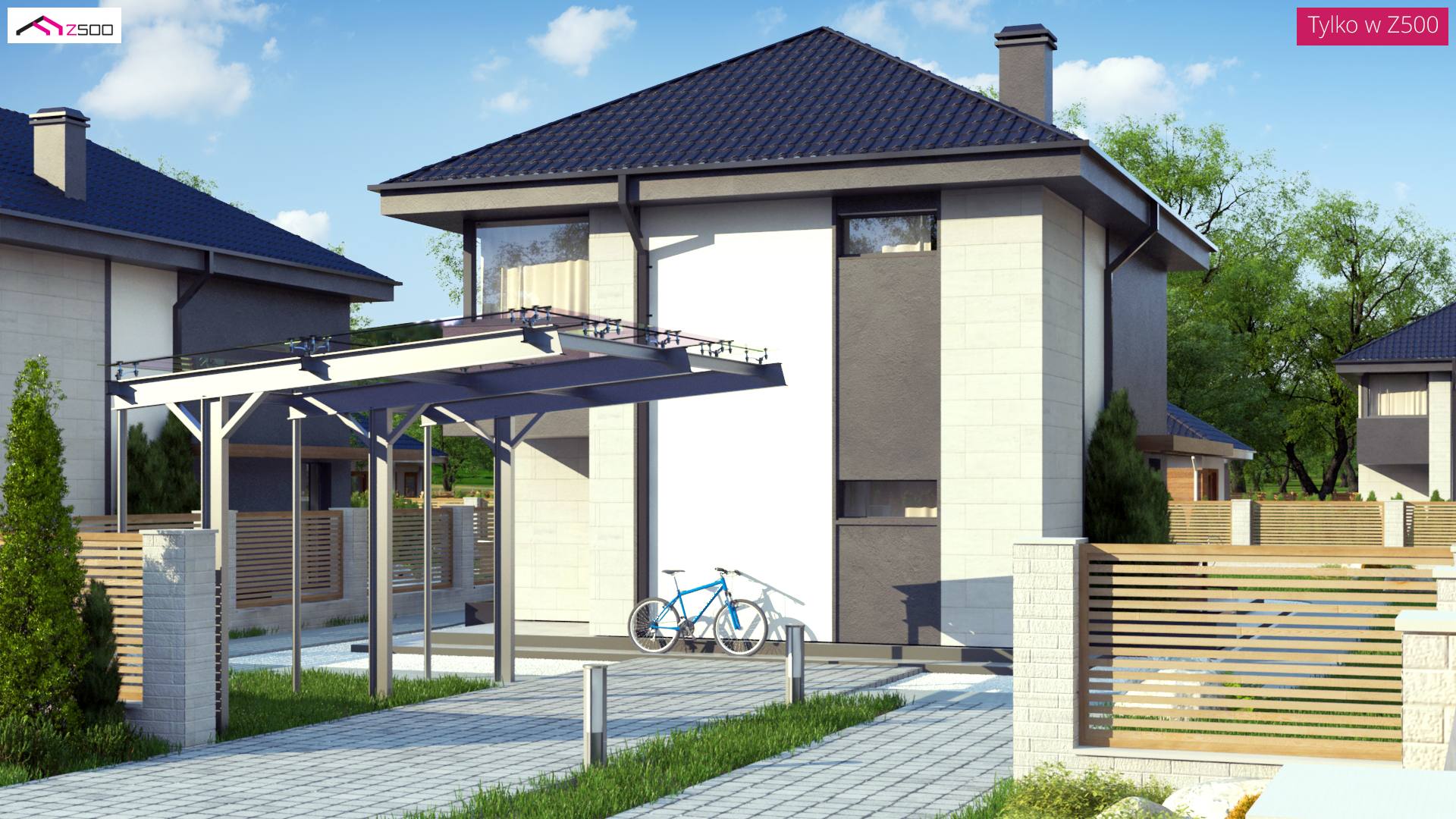 Mājas projekts - Divstāvu mājas projekts - Z276