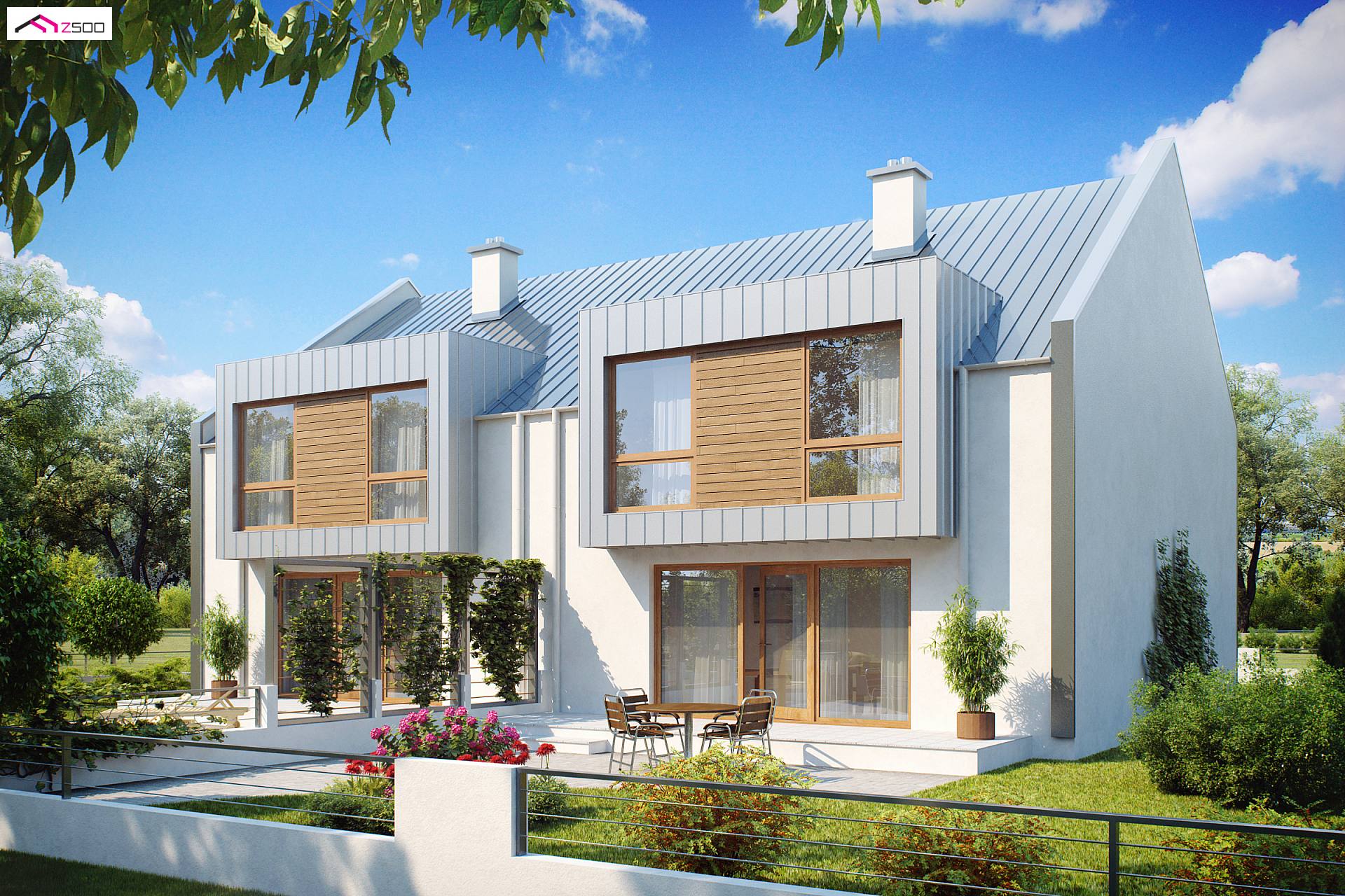 Mājas projekts - Dvīņu mājas projekts - Zb5 duo