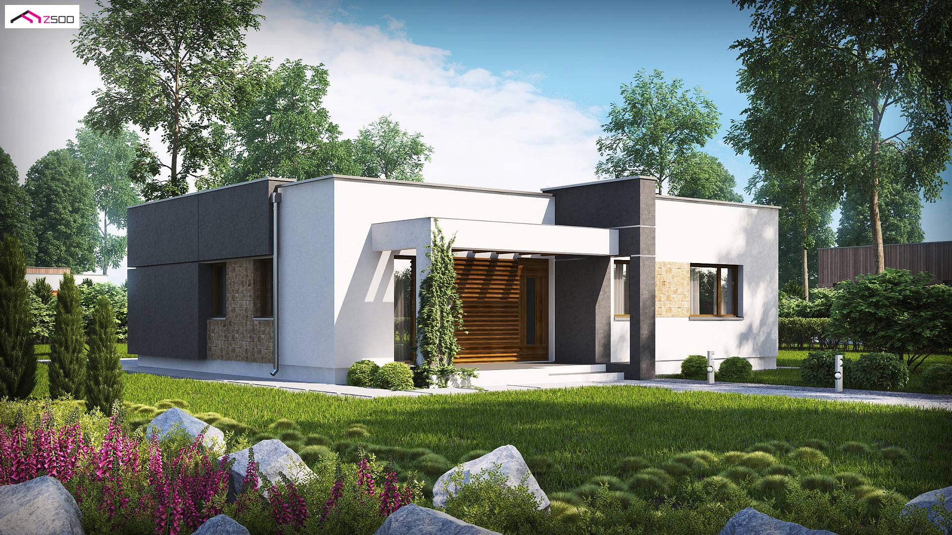 Mājas projekts - wersja projektu w standardzie NF40
