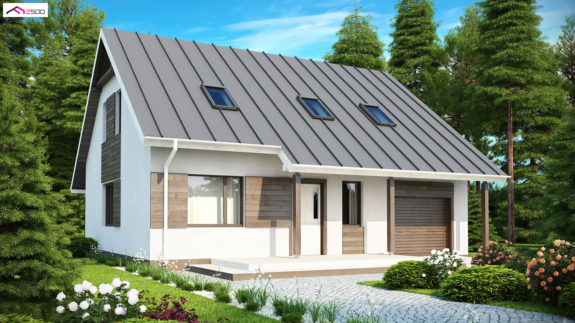 Mājas projekts Z119 NF40 - Wersja projektu w standardzie NF40