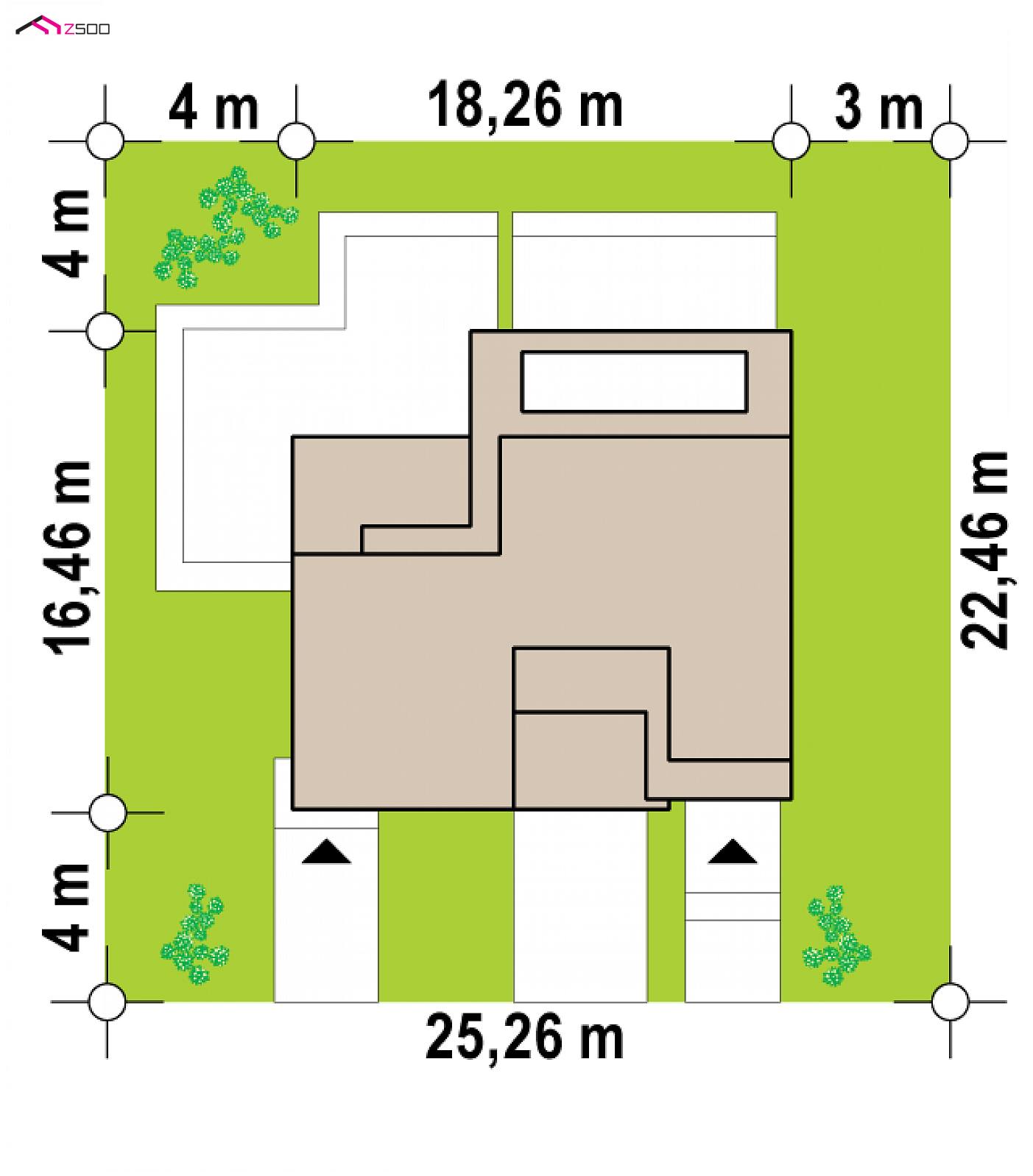 Mājas projekts  - Dvīņu mājas projekts - Zb27